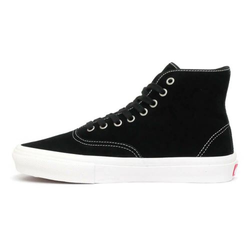 VANS SHOES バンズ シューズ スニーカー SKATE AUTHENTIC HIGH SUEDE BLACK（US企画） スケートボード スケボー 5