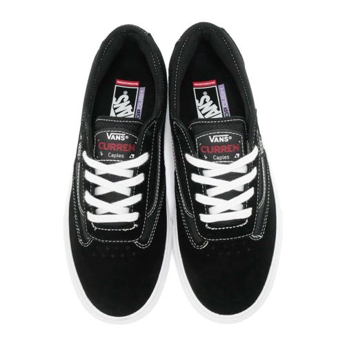 VANS SHOES バンズ シューズ スニーカー SKATE CURREN CAPLES GUM BLACK/WHITE（US企画） スケートボード スケボー 2