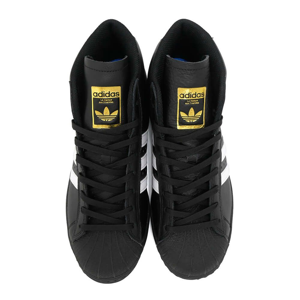 ADIDAS SKATEBOARDING SHOES アディダススケートボーディング シューズ スニーカー PRO MODEL ADV BLACK/WHITE/GOLD IE6593 スケートボード スケボー 2