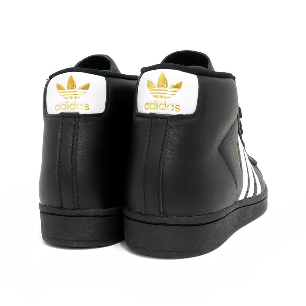 ADIDAS SKATEBOARDING SHOES アディダススケートボーディング シューズ スニーカー PRO MODEL ADV BLACK/WHITE/GOLD IE6593 スケートボード スケボー 3