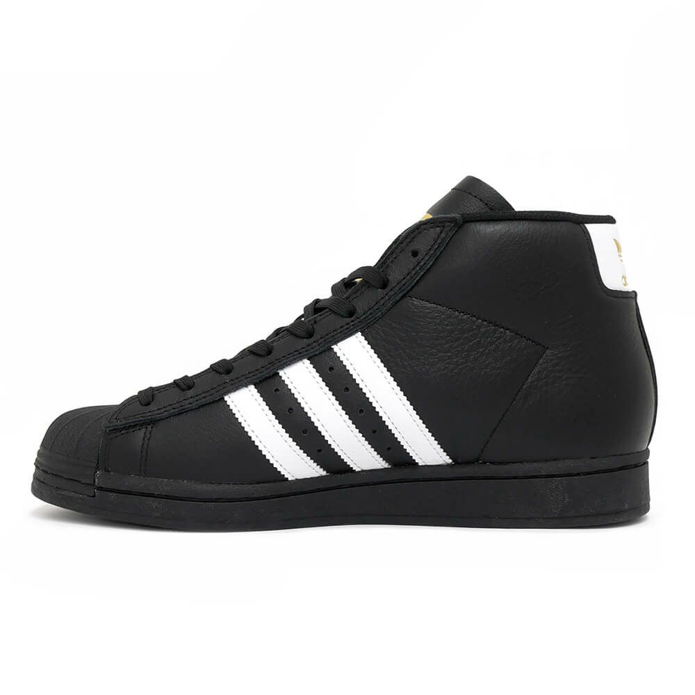 ADIDAS SKATEBOARDING SHOES アディダススケートボーディング シューズ スニーカー PRO MODEL ADV BLACK/WHITE/GOLD IE6593 スケートボード スケボー 5