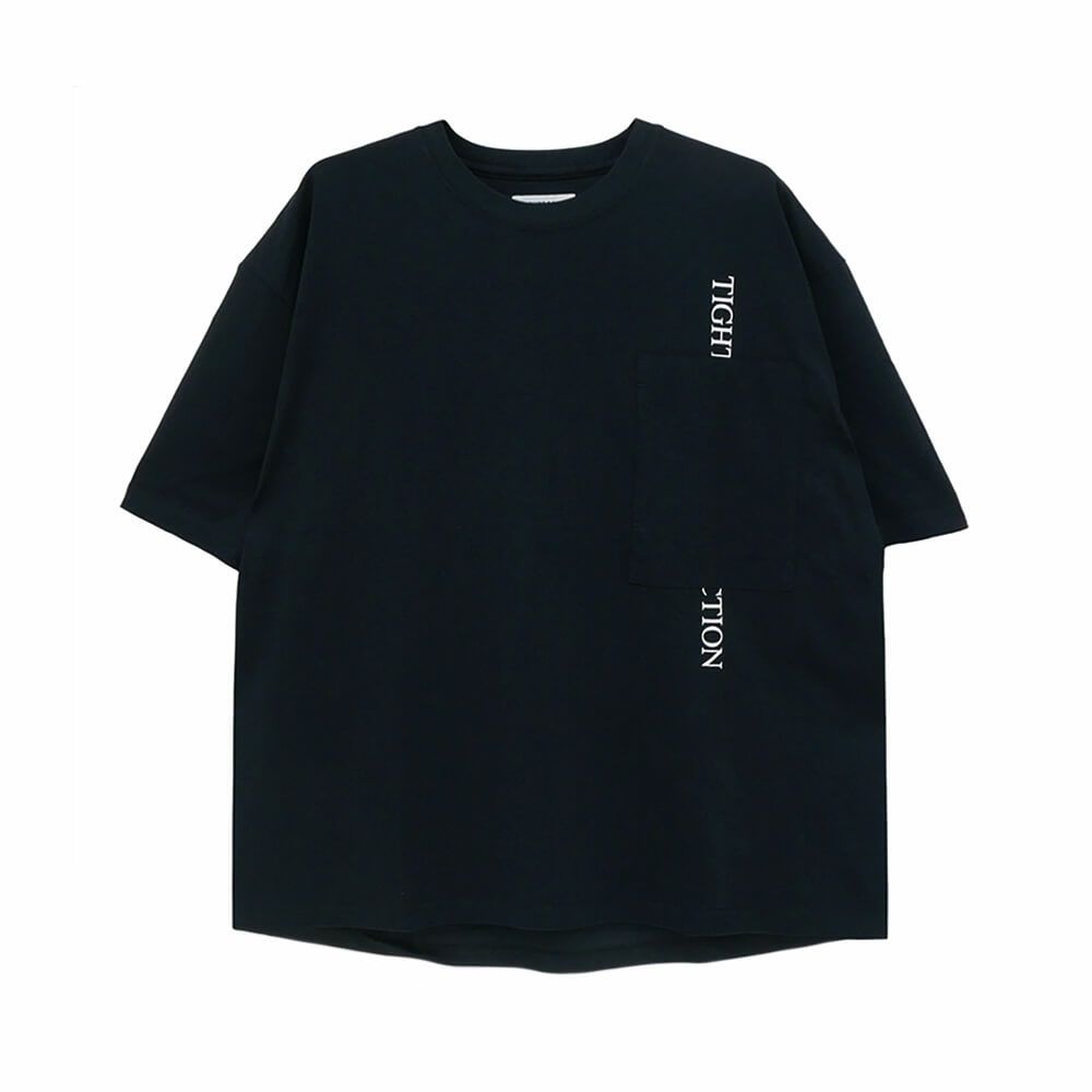 TIGHTBOOTH（TBPR）T-SHIRT タイトブース Tシャツ STRAIGHT UP QUICK DRYING BLACK スケートボード スケボー 1