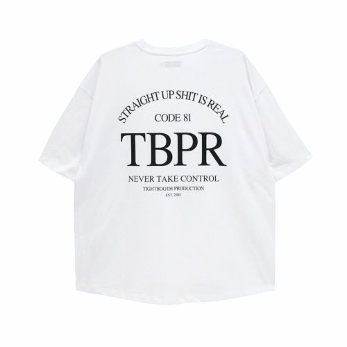  TIGHTBOOTH（TBPR）T-SHIRT タイトブース Tシャツ STRAIGHT UP QUICK DRYING WHITE スケートボード スケボー 