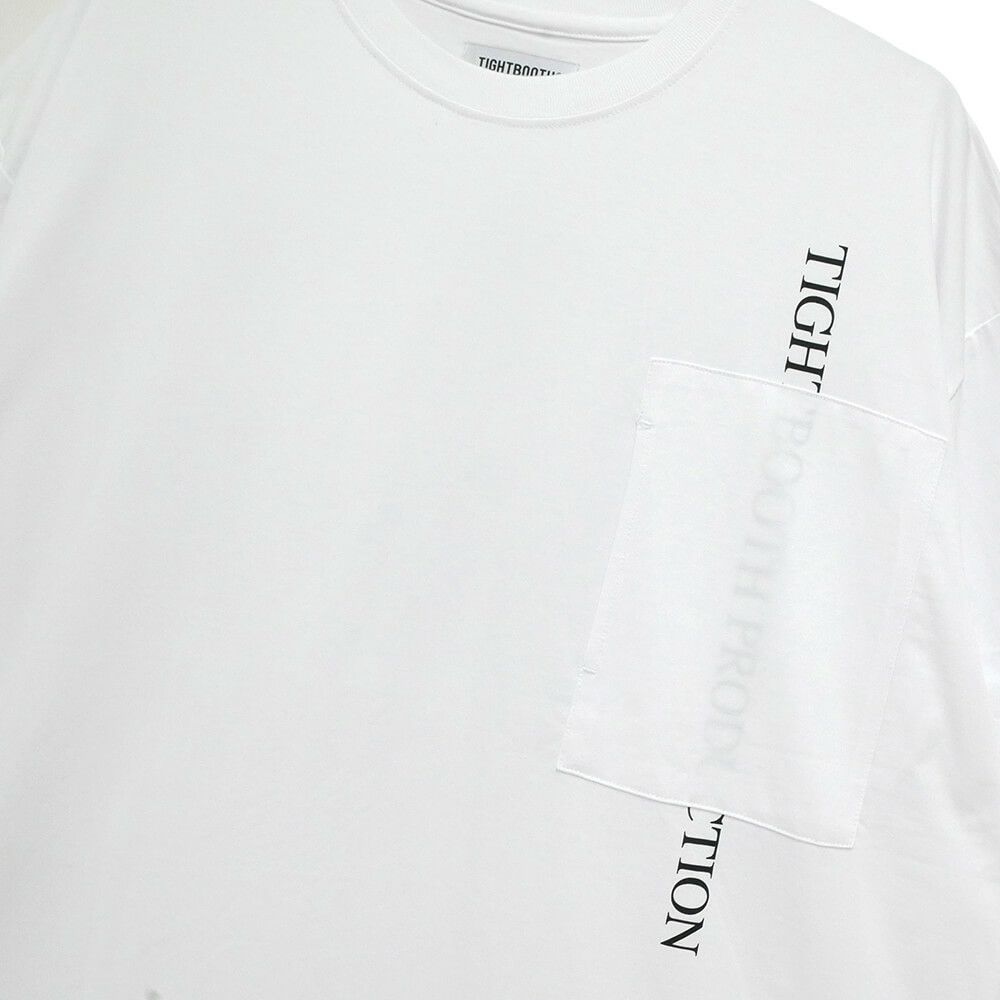  TIGHTBOOTH（TBPR）T-SHIRT タイトブース Tシャツ STRAIGHT UP QUICK DRYING WHITE スケートボード スケボー 2