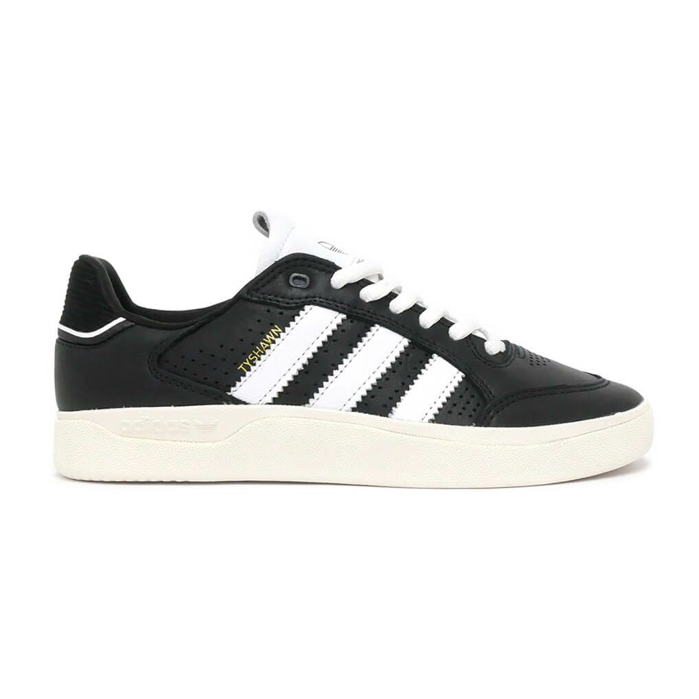 ADIDAS SKATEBOARDING SHOES アディダススケートボーディング シューズ スニーカー TYSHAWN LOW BLACK/WHITE/WHITE JQ1137 スケートボード スケボー 4