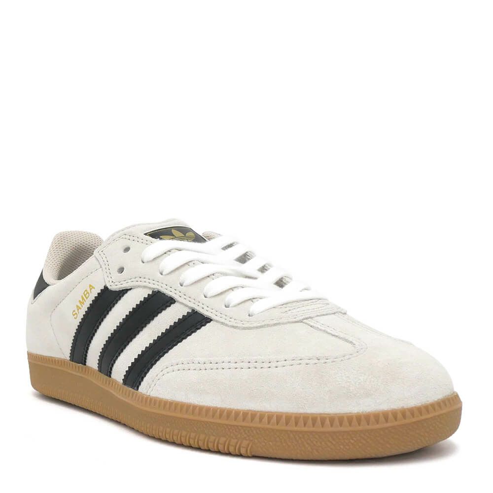 ADIDAS SKATEBOARDING SHOES アディダススケートボーディング シューズ スニーカー サンバ SAMBA ADV ALUMINA/BLACK/GUM JR7108 スケートボード スケボー 1