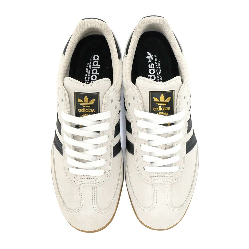 ADIDAS SKATEBOARDING SHOES アディダススケートボーディング シューズ スニーカー サンバ SAMBA ADV ALUMINA/BLACK/GUM JR7108 スケートボード スケボー 2