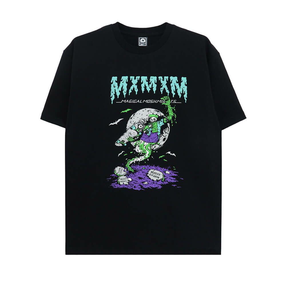 MAGICAL MOSH MISFITS T-SHIRT マジカルモッシュミスフィッツ Tシャツ MxMxM GRAVEYARD ZOMBIES DOKU スケートボード スケボー 