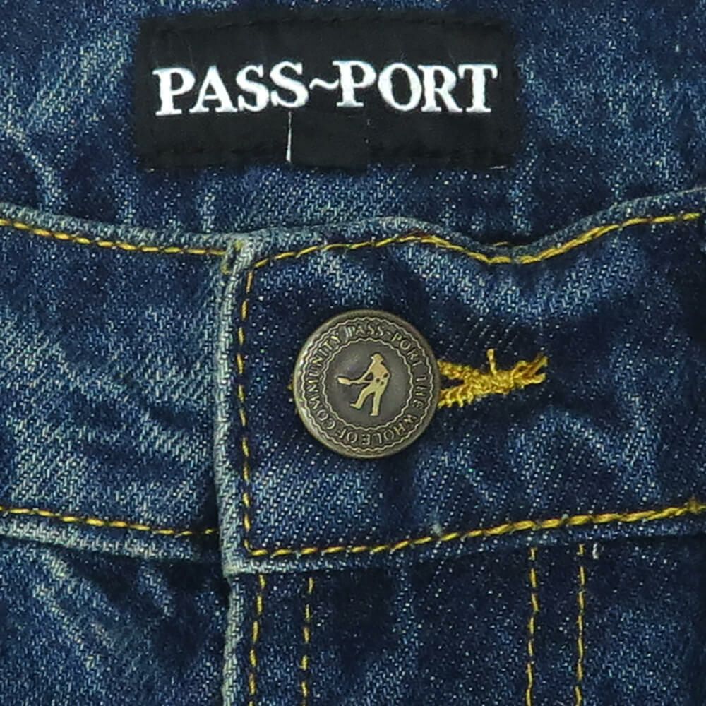 PASS~PORT JEANS パスポート パンツ ジーンズ WORKERS CLUB CLASSIC WASHED DARK INDIGO スケートボード スケボー 2