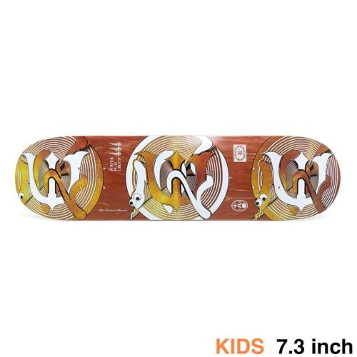EVISEN DECK エビセン デッキ（子供用） TEAM EVI SNAKE '25 7.3 スケートボード スケボー 1