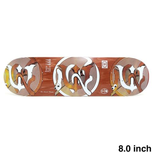 EVISEN DECK エビセン デッキ TEAM EVI SNAKE '25 8.0 スケートボード スケボー 1