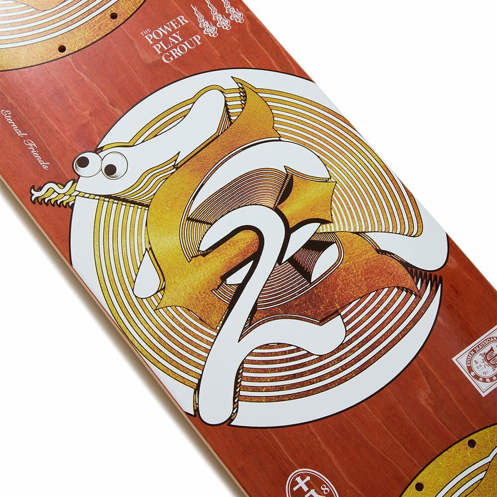 EVISEN DECK エビセン デッキ TEAM EVI SNAKE '25 8.125 スケートボード スケボー 4