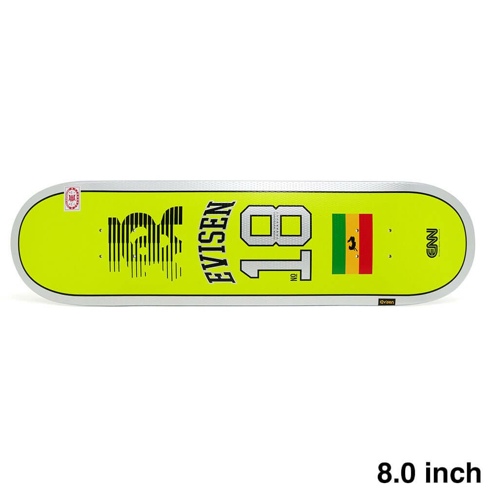 EVISEN DECK エビセン デッキ TEAM NO.18 8.0 スケートボード スケボー 1