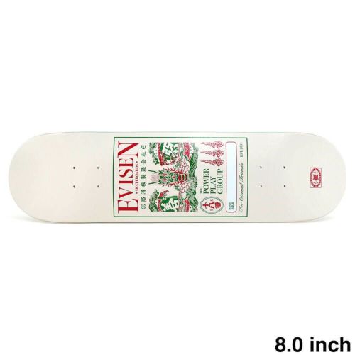 EVISEN DECK エビセン デッキ TEAM DRAGON NAME TAG 1 8.0 スケートボード スケボー 1