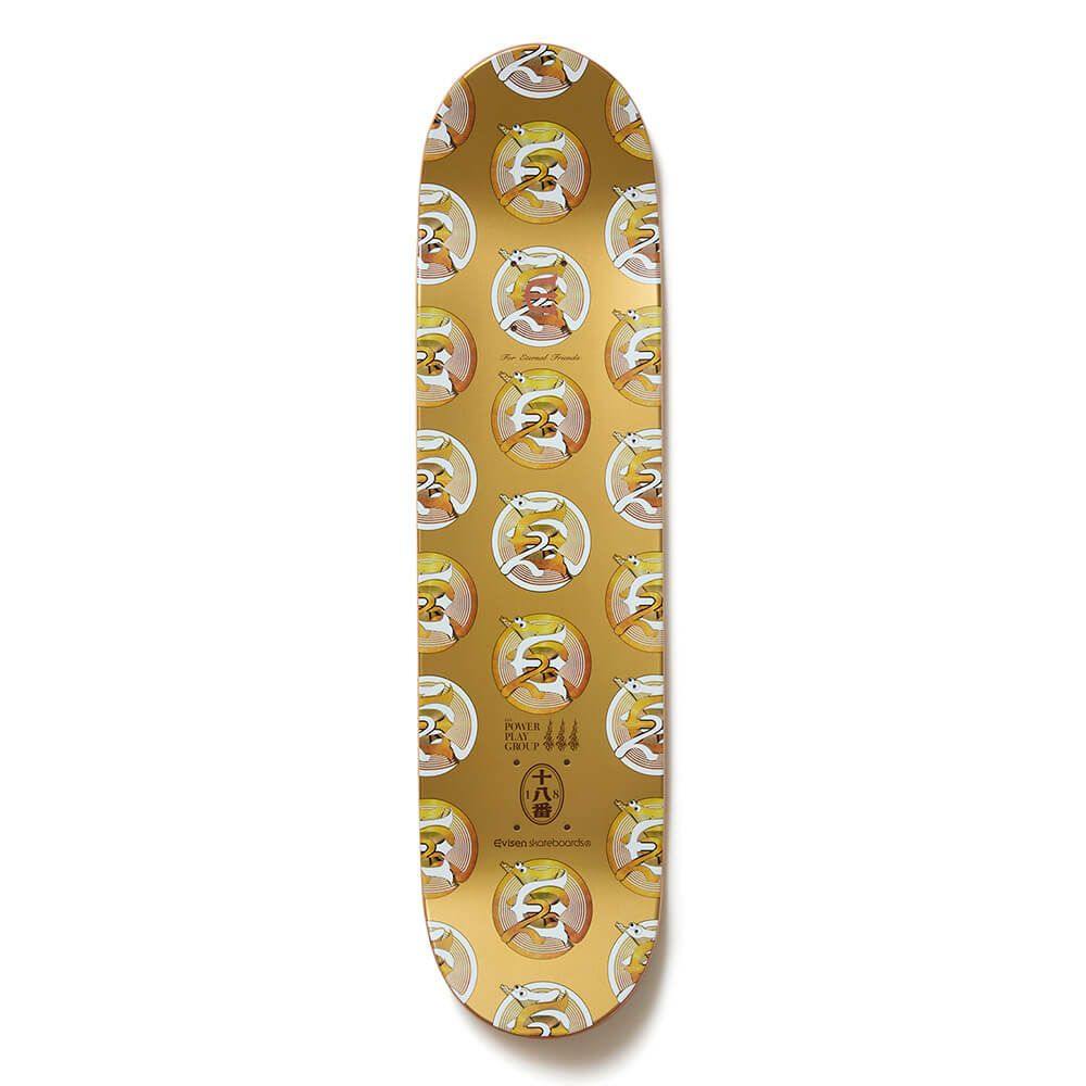 EVISEN DECK エビセン デッキ TEAM EVI SNAKE '25 8.5 スケートボード スケボー 3