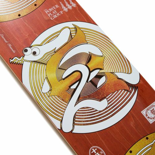 EVISEN DECK エビセン デッキ TEAM EVI SNAKE '25 8.5 スケートボード スケボー 4