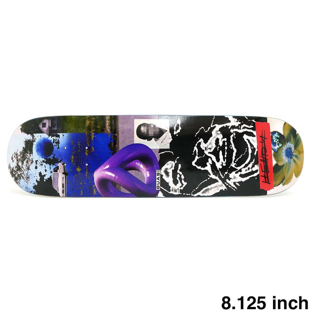 QUASI DECK クワージー デッキ JUSTIN HENRY DETROIT 8.125 スケートボード スケボー 1