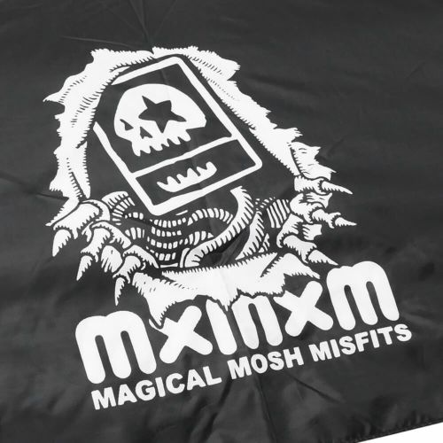MAGICAL MOSH MISFITS UMBRELLA マジカルモッシュミスフィッツ 晴雨兼用傘 MxMxM 折りたたみ傘 BLACK スケートボード スケボー　5