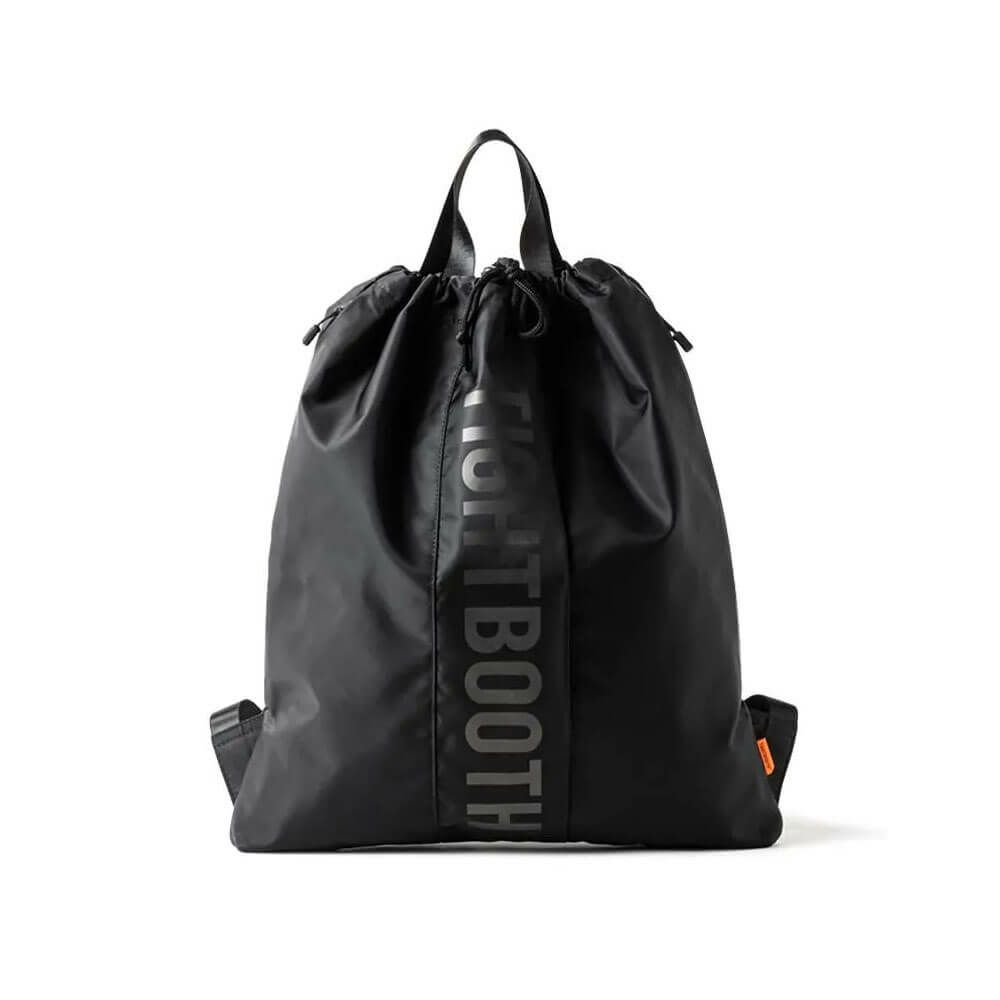 TIGHTBOOTH（TBPR）BACKPACK タイトブース バックパック リュック LOGO KNAPSAC BLACK スケートボード スケボー　4