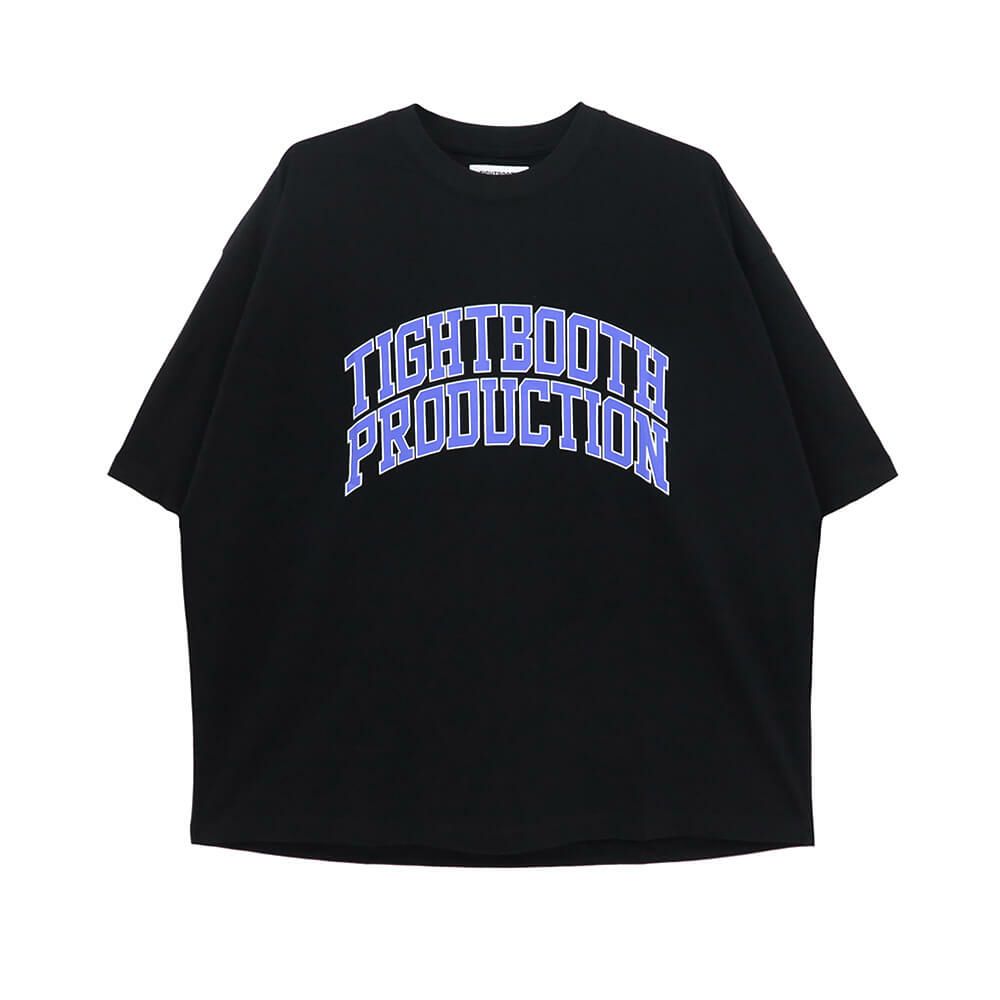  TIGHTBOOTH（TBPR）T-SHIRT タイトブース Tシャツ COLLEGE BLACK スケートボード スケボー 