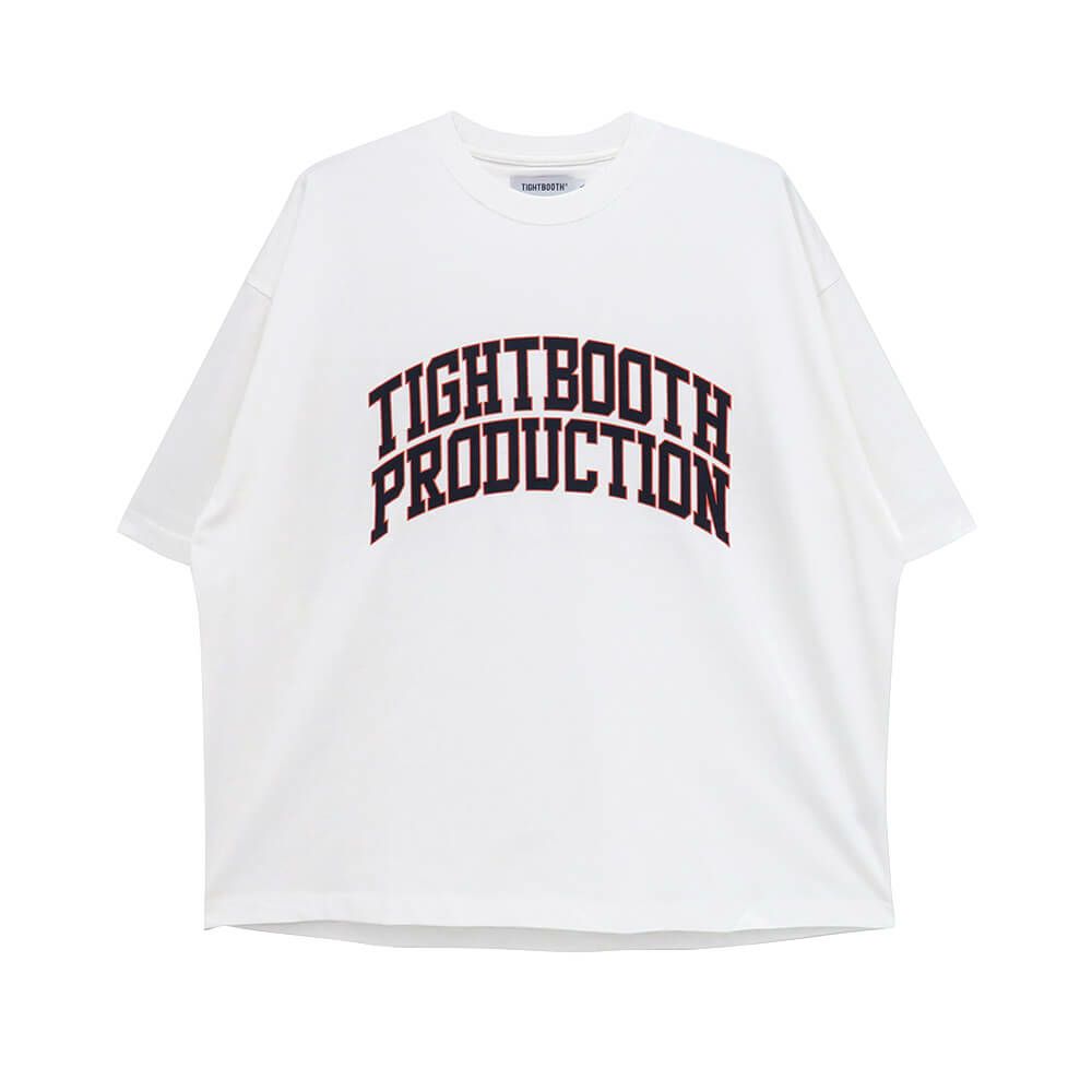  TIGHTBOOTH（TBPR）T-SHIRT タイトブース Tシャツ COLLEGE WHITE スケートボード スケボー 