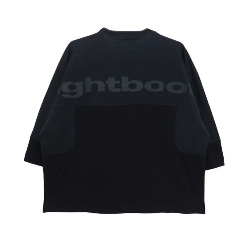 TIGHTBOOTH（TBPR） LONG SLEEVE タイトブース 7分袖Tシャツ 3/4 SLEEVE SUZU BLACK スケートボード スケボー 