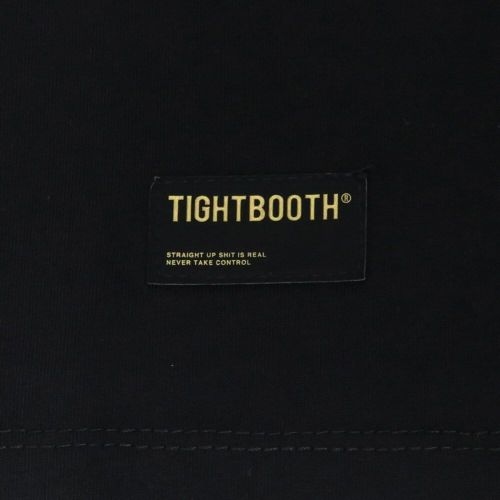 TIGHTBOOTH（TBPR） LONG SLEEVE タイトブース 7分袖Tシャツ 3/4 SLEEVE SUZU BLACK スケートボード スケボー 2
