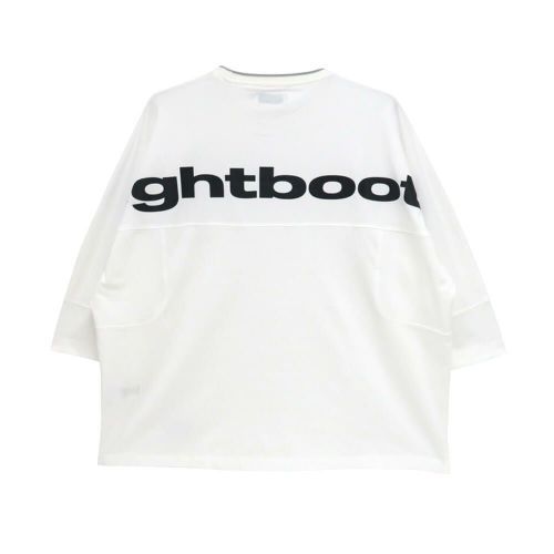 TIGHTBOOTH（TBPR） LONG SLEEVE タイトブース 7分袖Tシャツ 3/4 SLEEVE SUZU WHITE スケートボード スケボー 