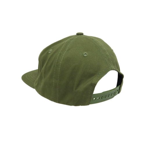  JENKEM CAP ジェンケム キャップ FRONT BLUNT SNAPBACK OLIVE スケートボード スケボー 2