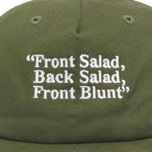  JENKEM CAP ジェンケム キャップ FRONT BLUNT SNAPBACK OLIVE スケートボード スケボー 4