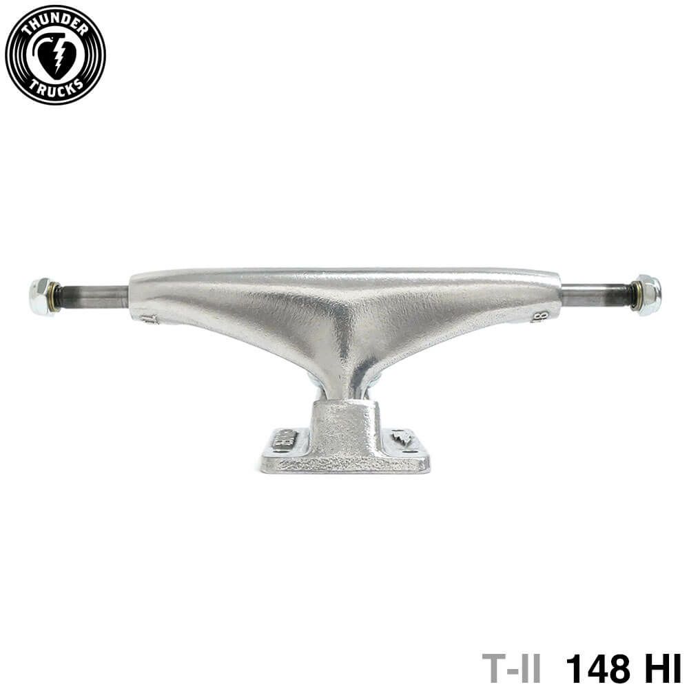 THUNDER TRUCK サンダー トラック T-II 148 HI シルバー スケートボード スケボー 1