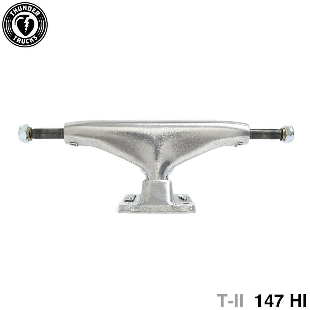 THUNDER TRUCK サンダー トラック T-II 147 HI シルバー スケートボード スケボー 1