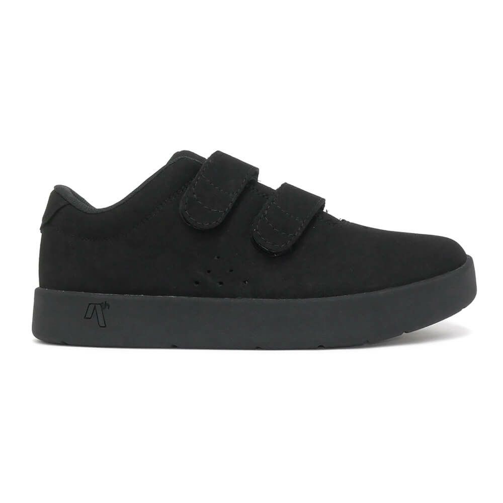 ARETH SHOES アース シューズ スニーカー I VELCRO VEGAN SUEDE BLACK スケートボード スケボー 4