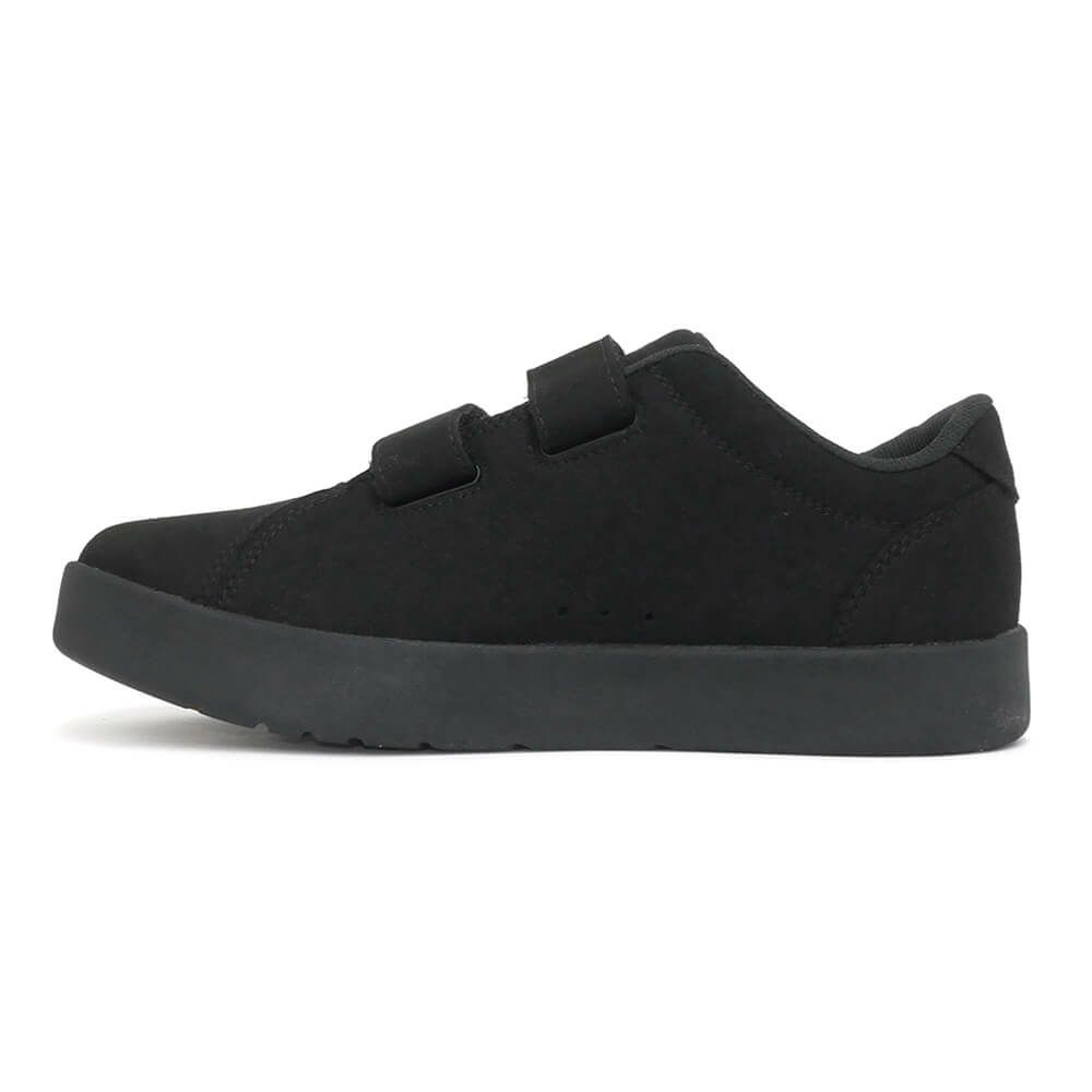 ARETH SHOES アース シューズ スニーカー I VELCRO VEGAN SUEDE BLACK スケートボード スケボー 5
