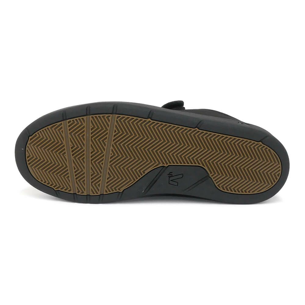 ARETH SHOES アース シューズ スニーカー I VELCRO VEGAN SUEDE BLACK スケートボード スケボー 6