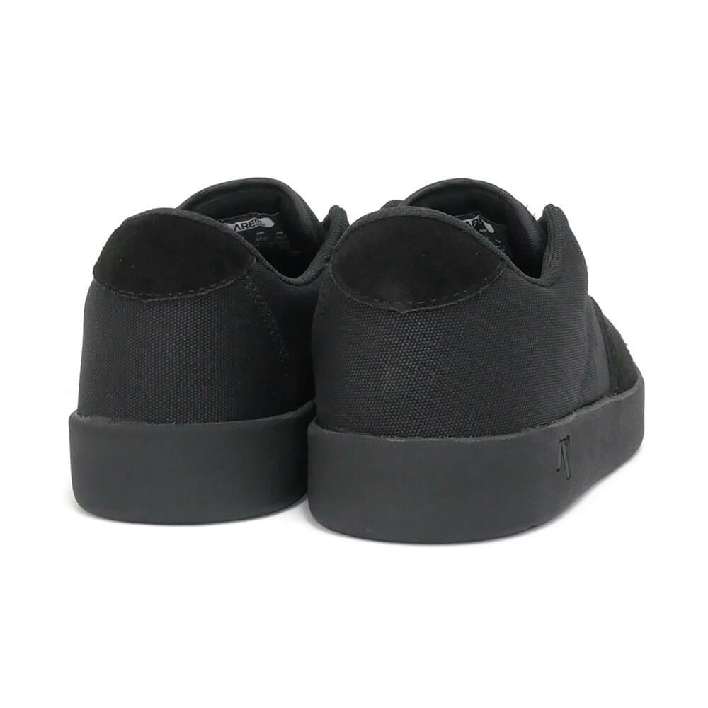 ARETH SHOES アース シューズ スニーカー PLUG ALL BLACK スケートボード スケボー 3