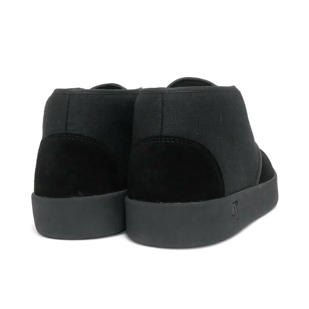 ARETH SHOES アース シューズ スニーカー BULIT ALL BLACK スケートボード スケボー　3