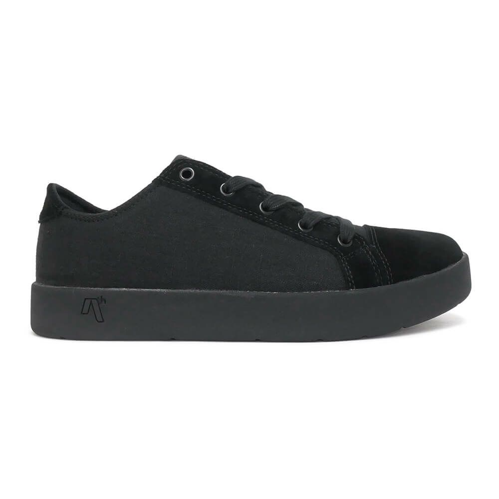 ARETH SHOES アース シューズ スニーカー LOLL ALL BLACK スケートボード スケボー 4
