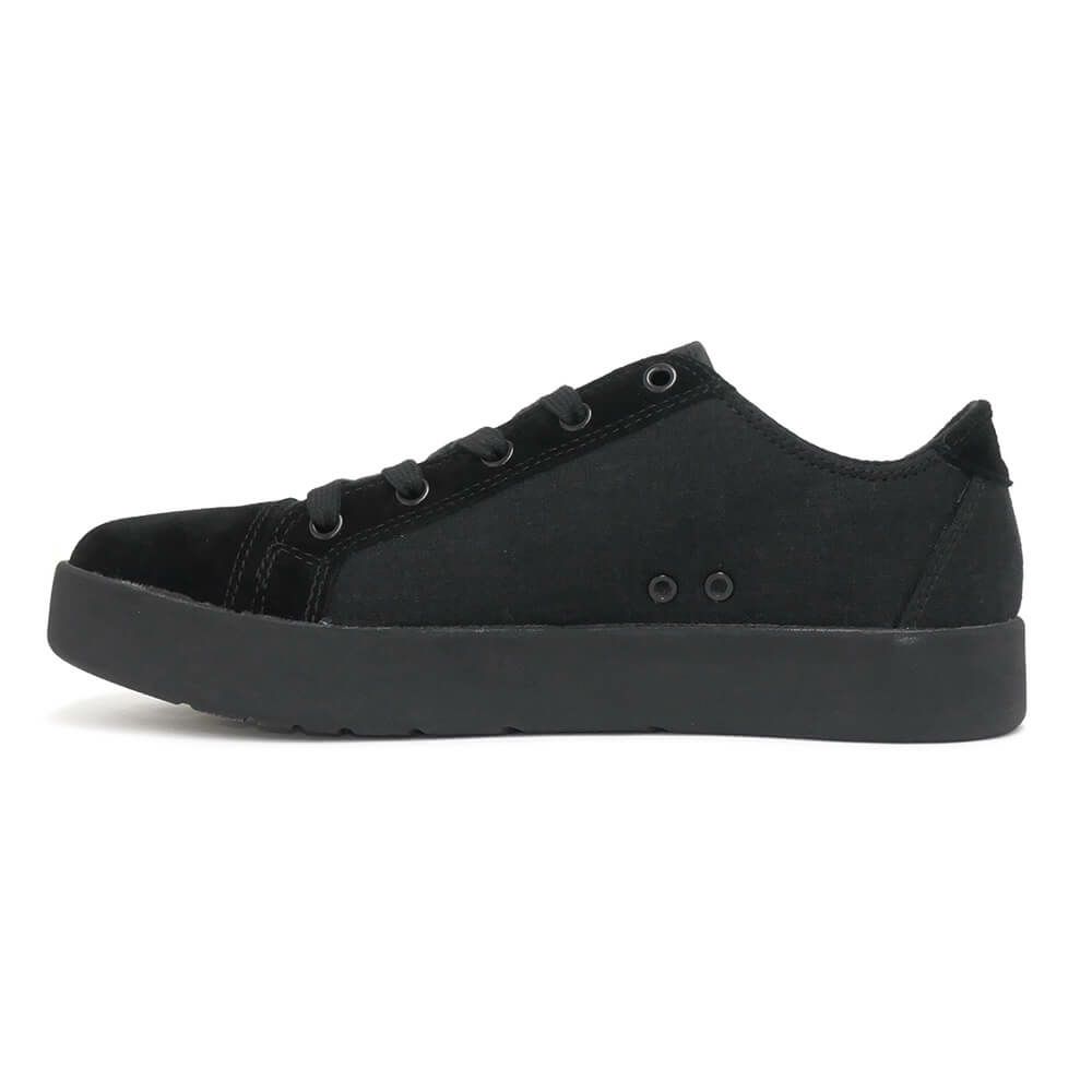 ARETH SHOES アース シューズ スニーカー LOLL ALL BLACK スケートボード スケボー 5