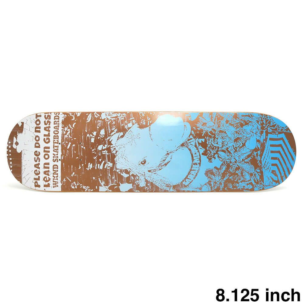 WKND DECK ウィークエンド デッキ SARAH MEURLE PLEASE DO NOT LEAN ON GLASS 8.125 SHORT WHEELBASE スケートボード スケボー 1
