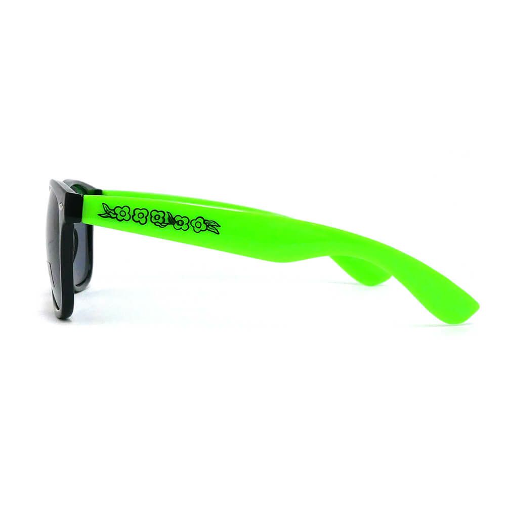 KROOKED SUNGLASSES クルキッド サングラス KROOKED EYES SUNGLASSES GREEN スケートボード スケボー 4