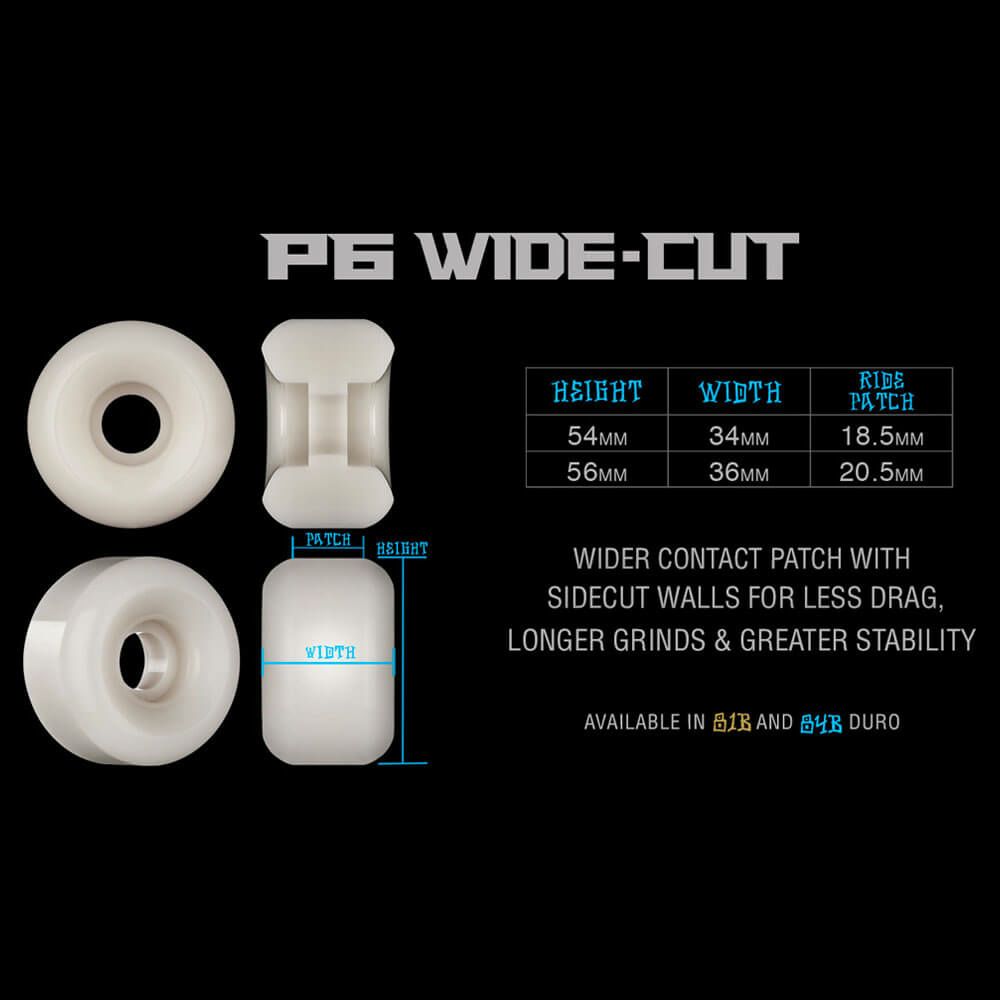 BONES WHEEL ボーンズ ウィール SPF P5（SIDECUT）81B POOL & THE GANG 54mm スケートボード スケボー 2