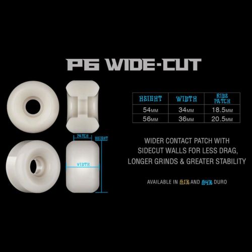 BONES WHEEL ボーンズ ウィール SPF P5（SIDECUT）81B POOL & THE GANG 56mm スケートボード スケボー 2