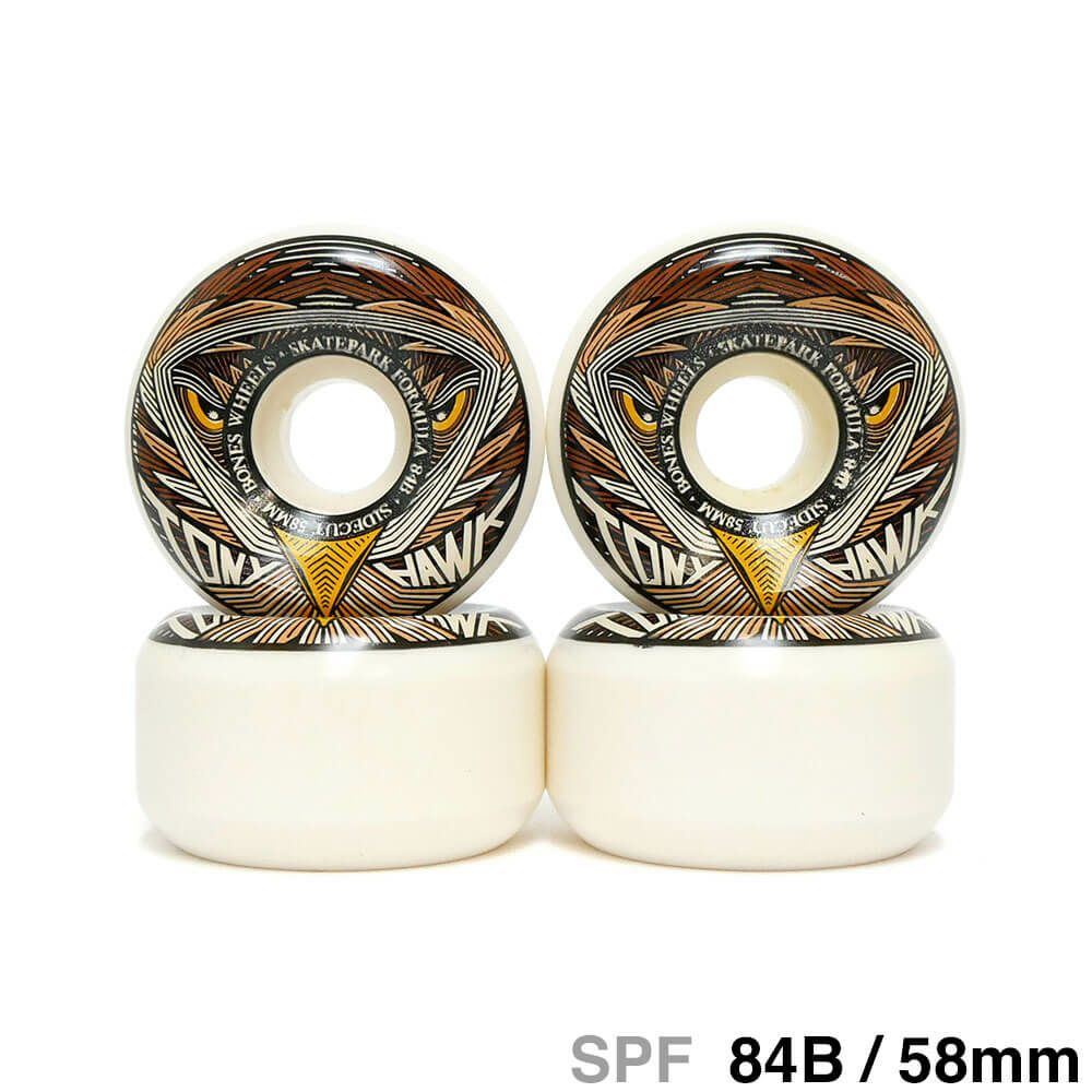 BONES WHEEL ボーンズ ウィール SPF P5（SIDECUT）84B TONY HAWK NIGHT HAWK 58mm スケートボード スケボー 1