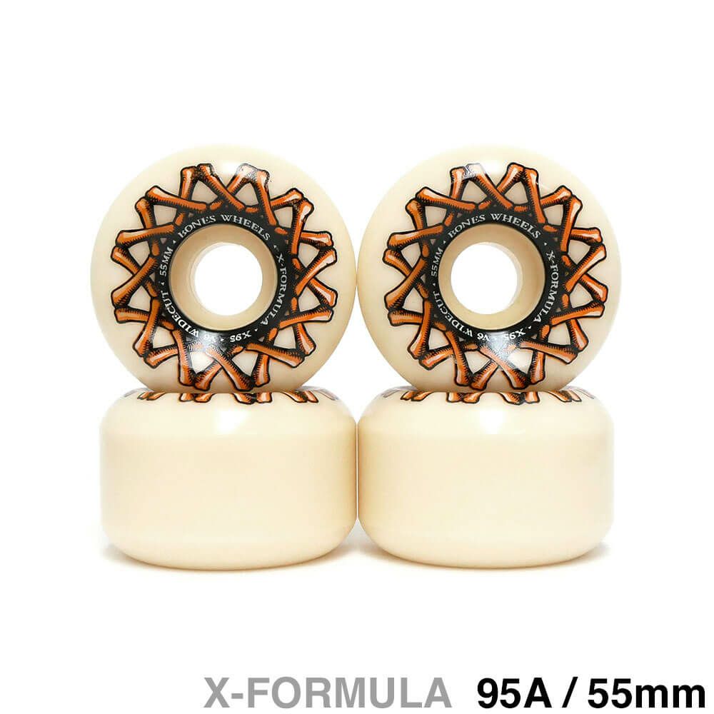 BONES WHEEL ボーンズ ウィール X-FORMULA V6（WIDE-CUT）95A 55mm スケートボード スケボー 1