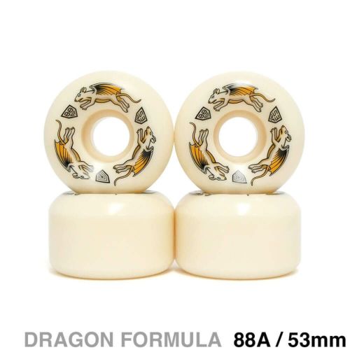 POWELL PERALTA WHEEL パウエルペラルタ ウィール DRAGON FORMULA（DF）88A V6 NANO RATS 53mm x 33mm スケートボード スケボー 1