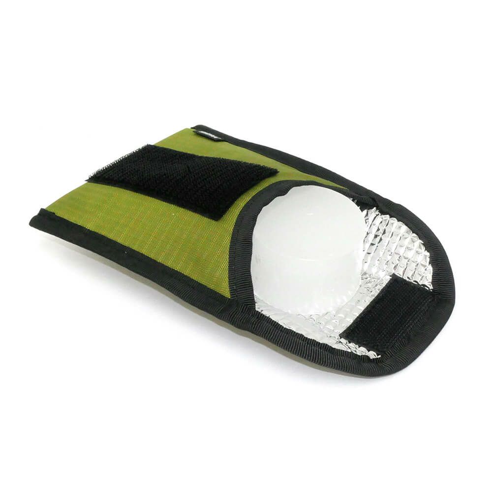 VAGA COOZIE バガ ドリンククーラー NANO COOLER WITH SKATE WAX OLIVE スケートボード スケボー 5