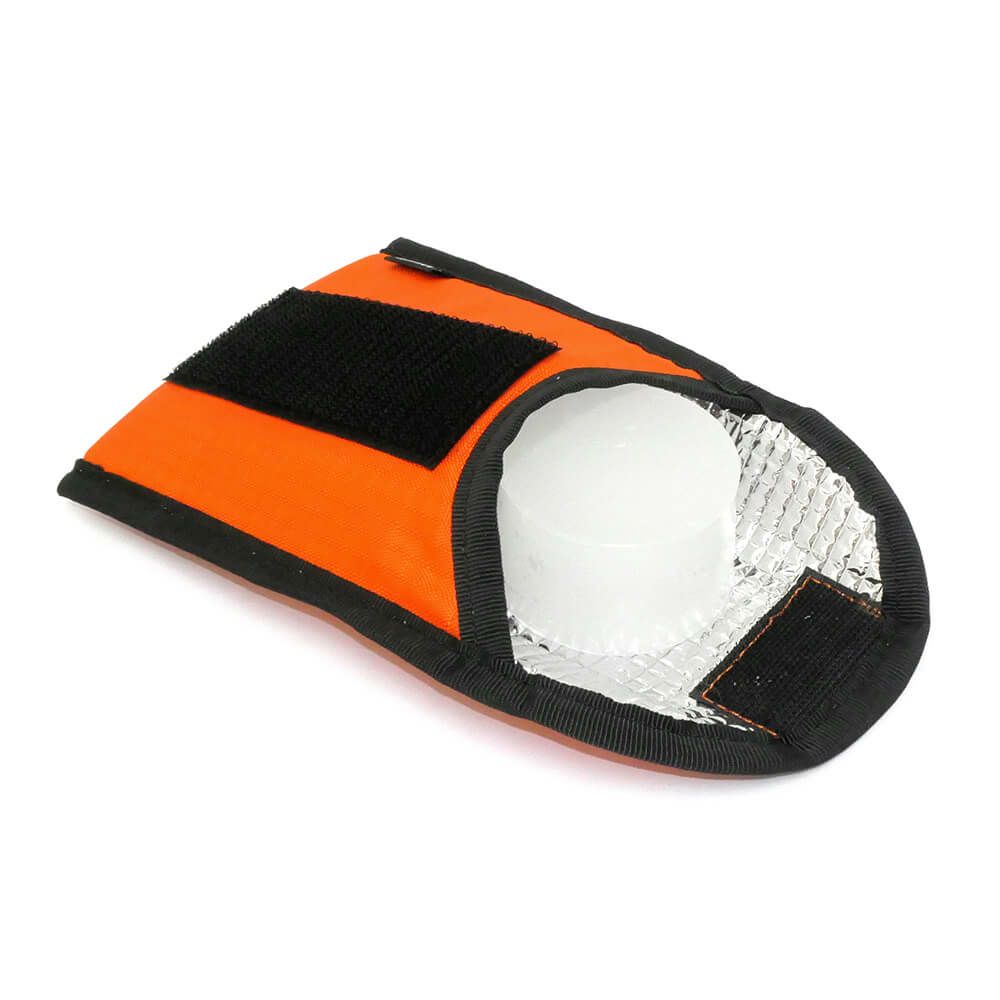 VAGA COOZIE バガ ドリンククーラー NANO COOLER WITH SKATE WAX ORANGE スケートボード スケボー 5