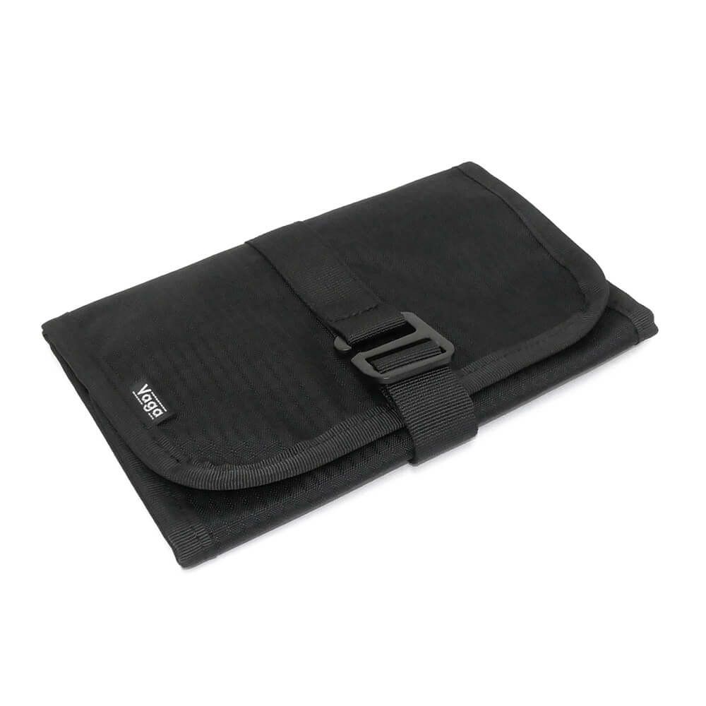 VAGA BAG バガ バッグ TOOL ROLL WITH SKATE TOOL BLACK スケートボード スケボー 3