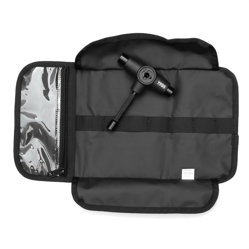 VAGA BAG バガ バッグ TOOL ROLL WITH SKATE TOOL BLACK スケートボード スケボー 7